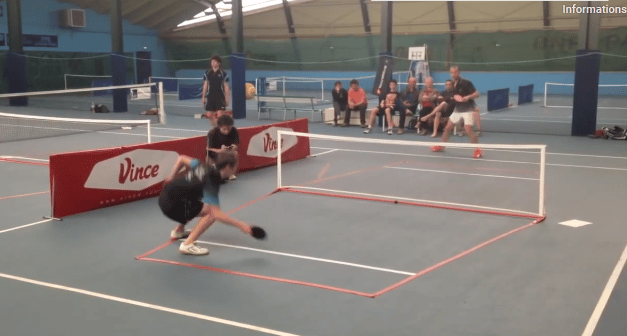 Vince Pong, le mariage du tennis et du tennis de table