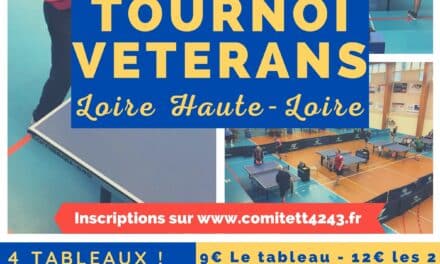 Résultats du Tournoi Vétérans 2022
