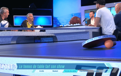 Le tennis de table s&rsquo;invite sur TL7