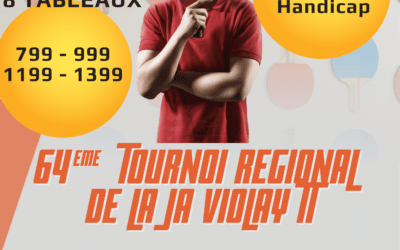 Tournoi Régional de Violay