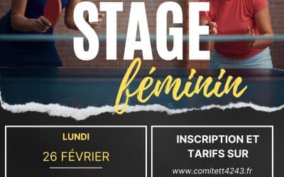 Stages Féminin