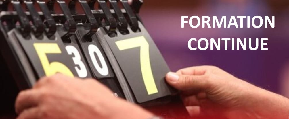 Formation continue AR et JA1 saison 2025-2026