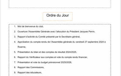 Compte-Rendu Assemblée Générale 2024/2025