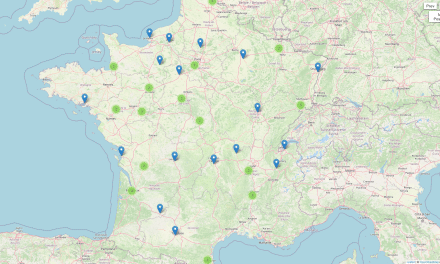 La carte des tournois de tennis de table