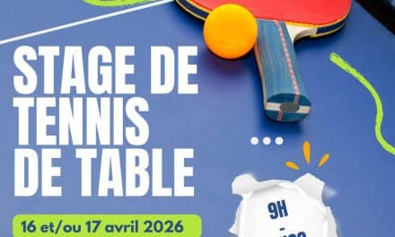 Stage de tennis de table à Montrond-les-Bains