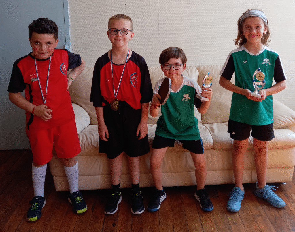 Résultats des titres du Championnat Jeunes 2025-2026