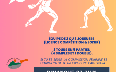 Journée féminine par équipes : cap sur Ceyrat le 7 juin 2026