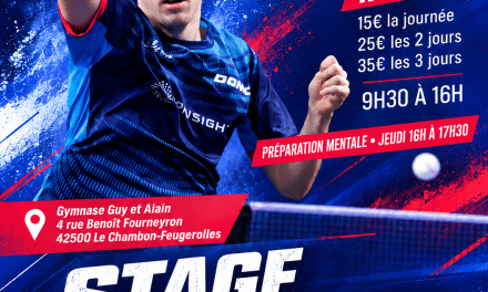 Stage de tennis de table – Octobre 2026